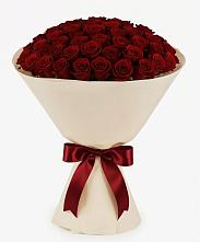 Букет 101 Бордовая роза Блэк Бакарра #REPLACE_PRED# Майне