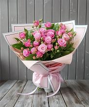 Букет Розовый кустик #REPLACE_PRED# Майне