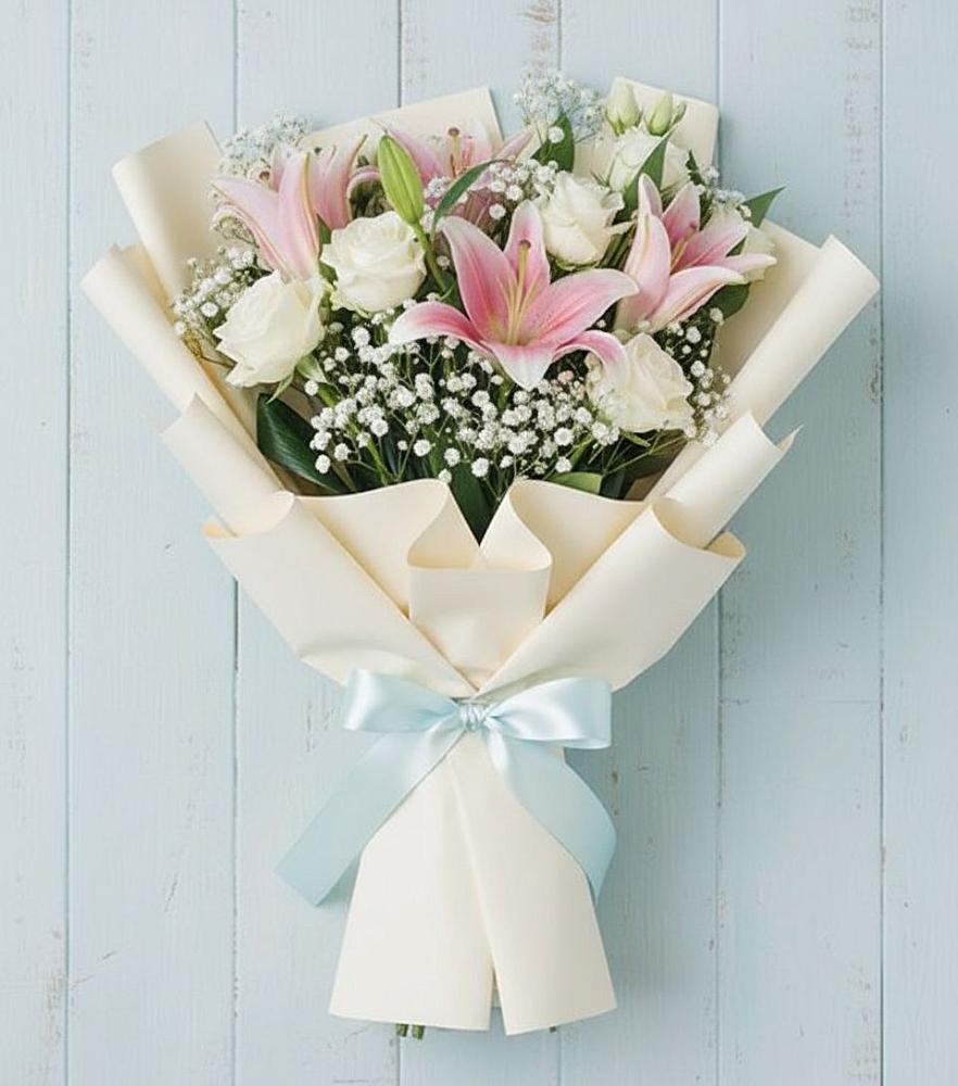 Букет цветов из: Лилии в Майне