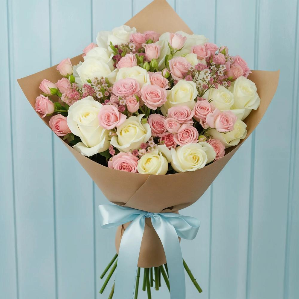 Букет цветов из: Розы в Майне