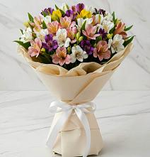 Букет цветов из:  Альстромерии #REPLACE_PRED# Майне
