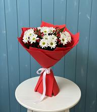 Букет цветов из:  Хризантемы #REPLACE_PRED# Майне