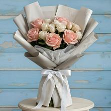 Букет цветов из:  Розы в Майне