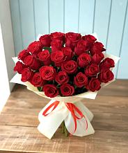 Букет 29 Красных роз #REPLACE_PRED# Майне