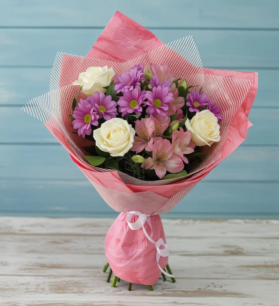 Букет цветов из: Герберы в Майне