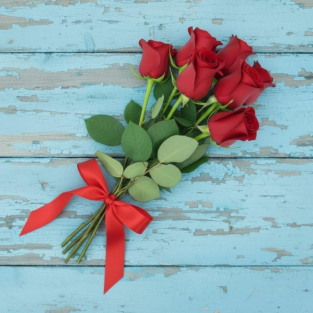 Букет Красные розы в Майне