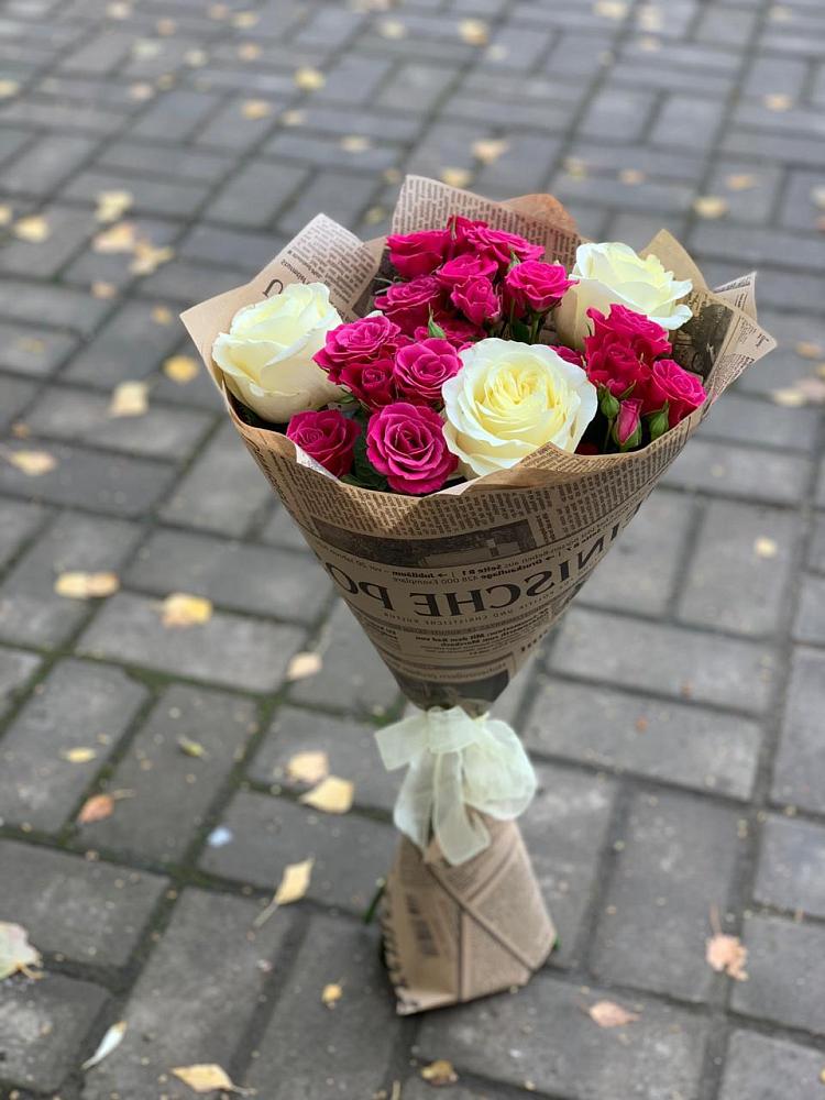Букет цветов из: Розы в Майне